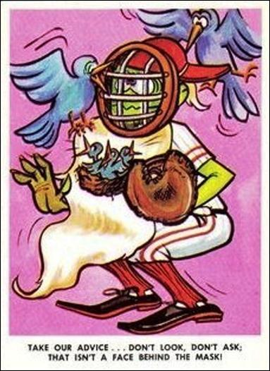 Baseball Weird-Ohs (Base Set) card 48 Bert Birdcage