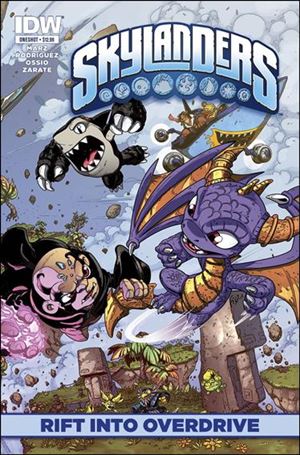 Skylanders: Rift into Overdrive Cover Image 1