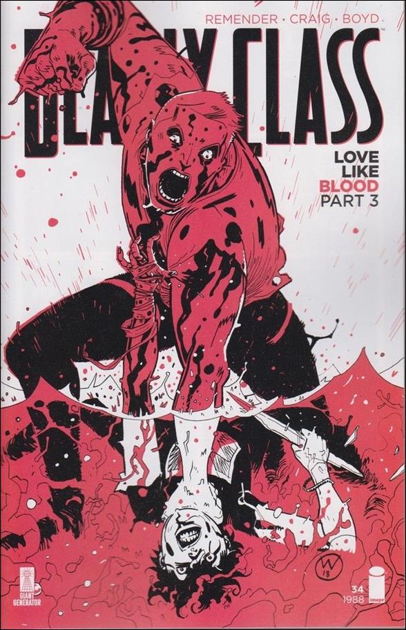Deadly Class issue 34 Wes Craig Cover