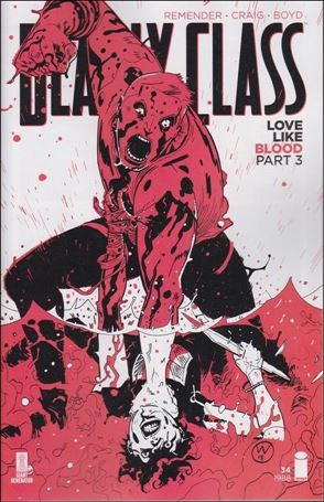 Deadly Class issue 34 Wes Craig Cover