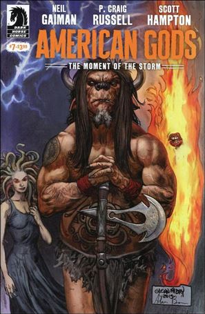 American Gods: The Moment of the Storm issue 7 Glenn Fabry Cover