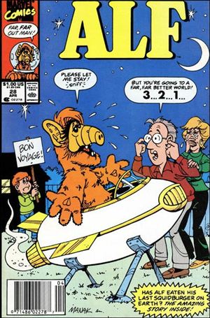 Alf issue 28-B Newsstand Edition