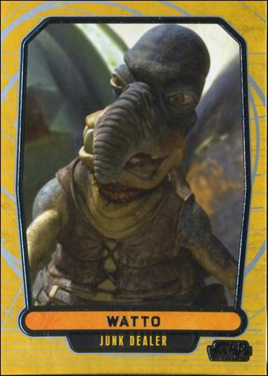 Star Wars Galactic Files (Base Set) card 20 Watto Junk Dealer