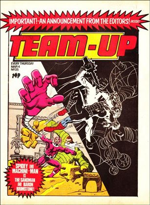Marvel Team-Up (UK) Cover Image 2