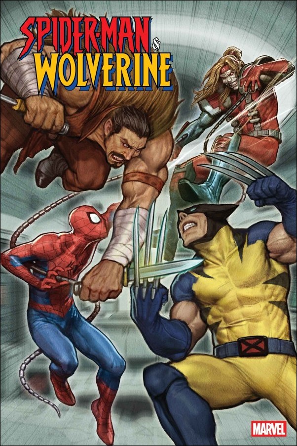 Spider-Man & Wolverine (2025) issue 4-B Stonehouse Cover