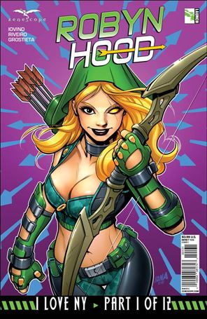Robyn Hood: I Love NY issue 1-C David Nakayama Cover