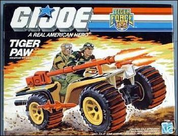 G.I. Joe: A Real American Hero (Tiger Force) Vehicles figure 4 Tiger Paw
