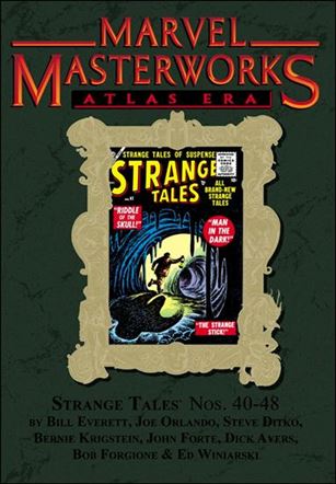 Marvel Masterworks: Atlas Era Strange Tales issue 5-B Marble Dust Jacket Vol 168