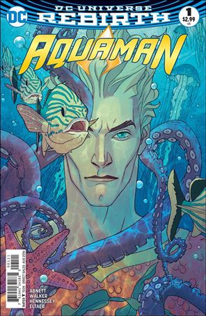 Aquaman (2016) issue 1-B Joshua Middleton Cover