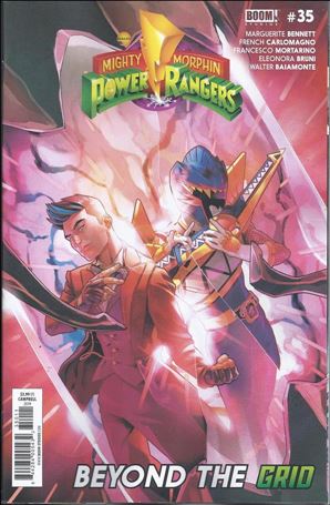 Mighty Morphin Power Rangers issue 35 Jamal Campbell Cover
