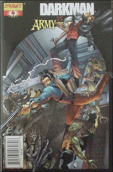 Darkman vs the Army of Darkness issue 4-B Nick Bradshaw Cover