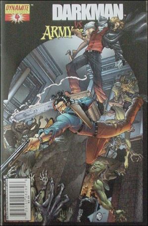 Darkman vs the Army of Darkness issue 4-B Nick Bradshaw Cover