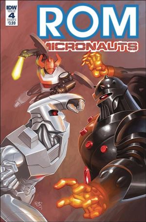 Rom & The Micronauts issue 4 E. J. Su Cover