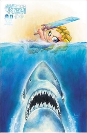 Michael Turner's Fathom: Kiani (2015) issue 4-C Agnes Garbowska 1:10 Cover