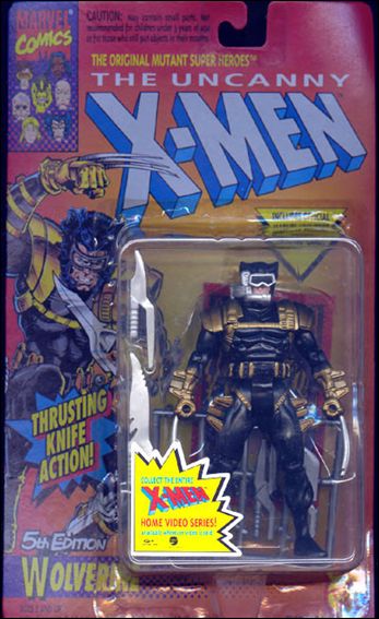 X-Men 5" Action Figures figure 22 Wolverine (5th Edition); Black Costume