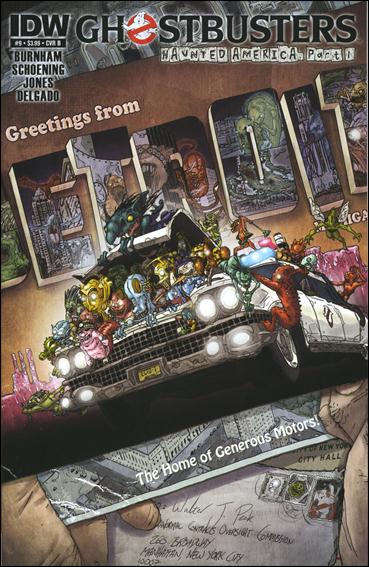 Ghostbusters (2011) issue 9-B Tristan Jones Cover
