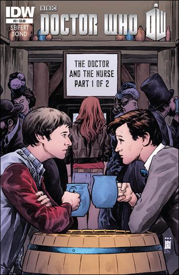 Doctor Who (2012) issue 3 Mark Buckingham Cover