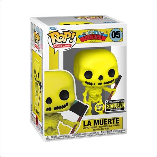 POP! Board Games figure 5-B La Muerte (GITD)