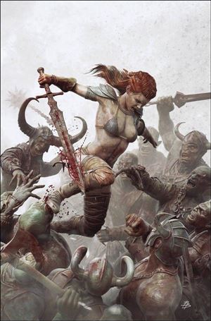 Red Sonja (2023) issue 5-K Björn Barends 1:15 Virgin Cover