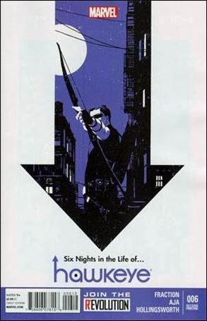 Hawkeye (2012) issue 6-B Purple Cover (2nd Printing)