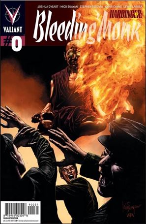 Harbinger: Bleeding Monk issue 0-C 1:25 Suayan Cover