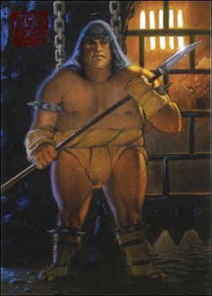 Star Wars Galaxy: Series 5 (Lost Galaxy Subset) card 3 The Rancor Keeper