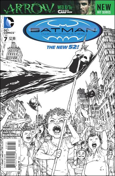 Batman Incorporated (2012) issue 7-E Chris Burnham 1:100 Sketch Cover