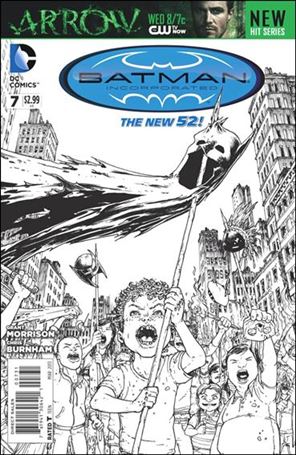 Batman Incorporated (2012) issue 7-E Chris Burnham 1:100 Sketch Cover