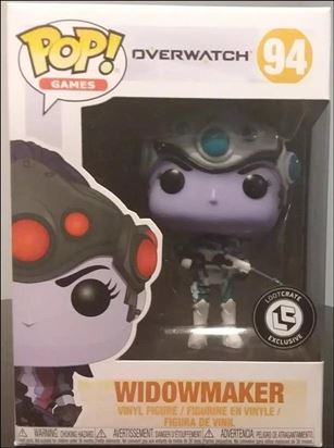 POP! Games figure 94-C Widowmaker (LootCrate Exclusive)