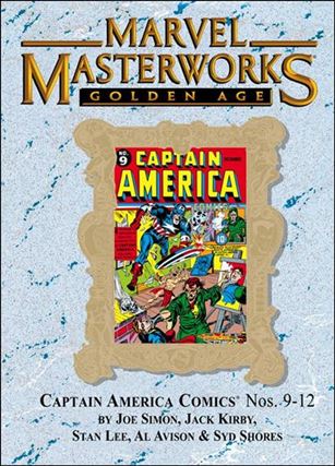 Marvel Masterworks: Golden Age Captain America issue 3-B Marble Dust Jacket Vol 111