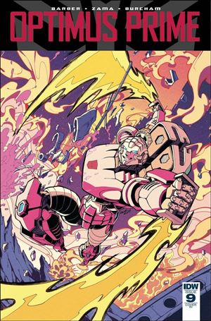 Optimus Prime issue 9-D Zerob 1:10 Cover