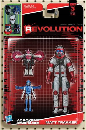 Revolution issue 3-E Adam Riches Action Figure Subscription Cover