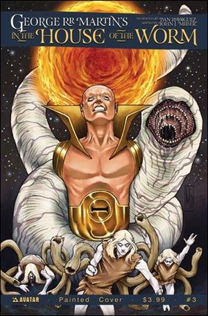 George R.R. Martin's In the House of the Worm issue 3-C Painted Cover