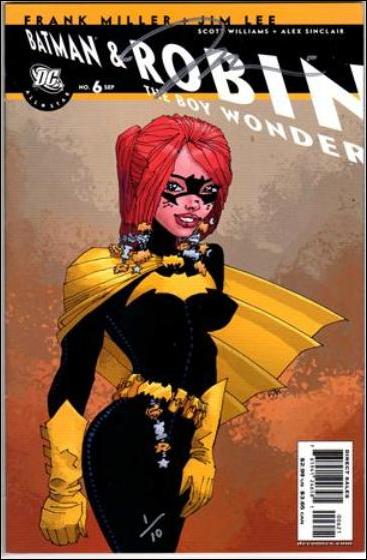All Star Batman & Robin, the Boy Wonder issue 6-E DF Frank Miller Cover (Signed by Jim Lee) 1/10