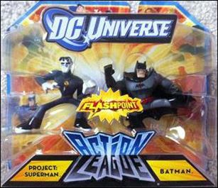 DC Universe: Action League figure 19 Flashpoint Project Superman and Batman