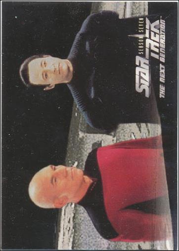 Star Trek: The Next Generation - The Episode Collection Season Seven (Base Set) card 637 Mission Chronology