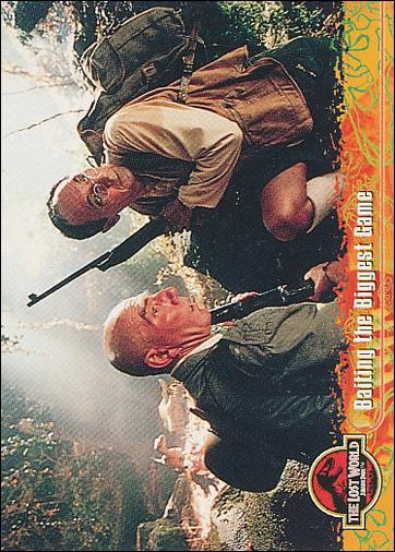 Lost World: Jurassic Park (Base Set) card 12 Baiting the Biggest Game
