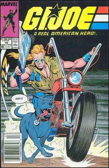 G.I. Joe: A Real American Hero issue 79-B Newsstand Cover
