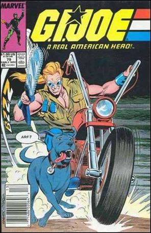 G.I. Joe: A Real American Hero issue 79-B Newsstand Cover