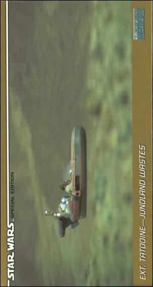 Star Wars Trilogy Special Edition Widevision  (Base Set) card 7 Ext. Tatooine - Jundland Wastes