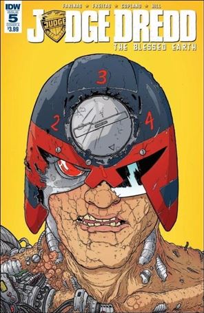 Judge Dredd: The Blessed Earth issue 5 Ulises Farinas Cover