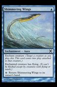 Magic the Gathering: 10th Edition (Base Set) card 107 Shimmering Wings