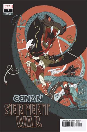 Conan: Serpent War issue 3-C Marcos Martin 1:25 Cover