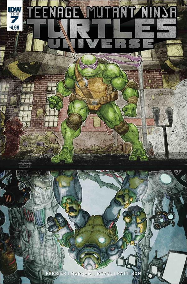 Teenage Mutant Ninja Turtles Universe issue 7 Freddie E. Williams II Cover
