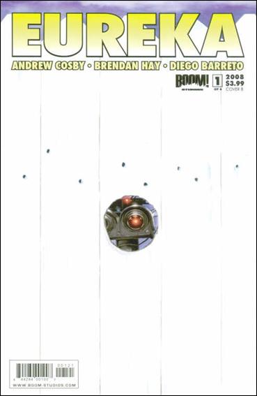 Eureka (2008) issue 1-B J.K. Woodward "Fence" Cover