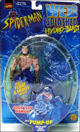 Spider-Man: Web Splashers (Hydro Blast) figure 1 Aqua Tech Namor