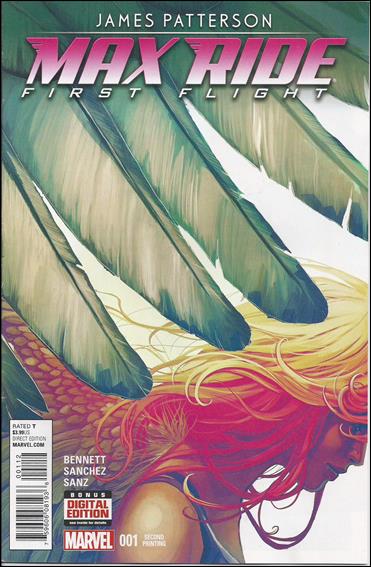 Max Ride: First Flight issue 1-E Stephanie Hans Pink Logo Cover (2nd Printing)