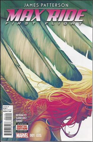 Max Ride: First Flight issue 1-E Stephanie Hans Pink Logo Cover (2nd Printing)