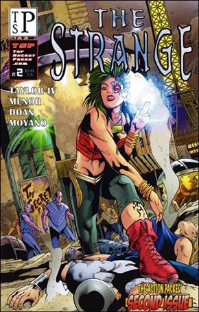 Strange (2014) issue 2 Francisco Menor Cover