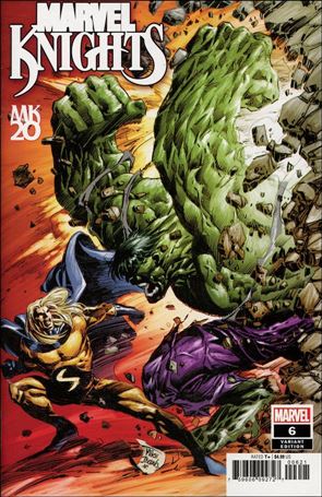 Marvel Knights 20th issue 6-B Mike Deodato Jr. Cover